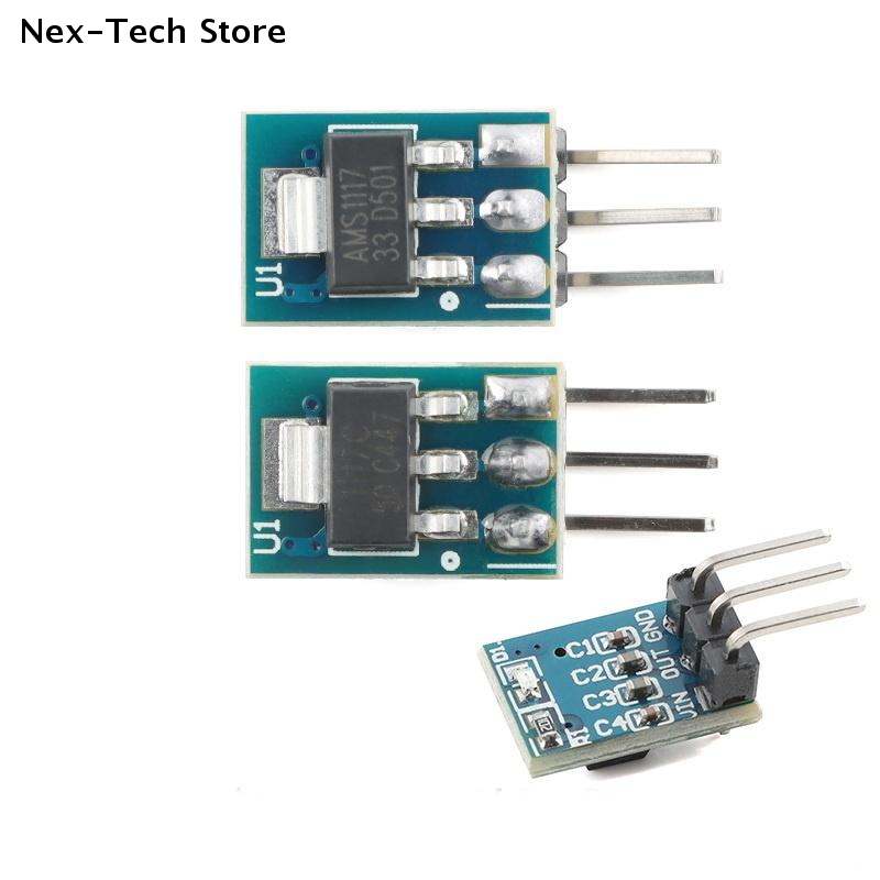 Ams1117 Module - [NT] 1/3/5 Stuks AMS1117 3.3V Voedingsmodule