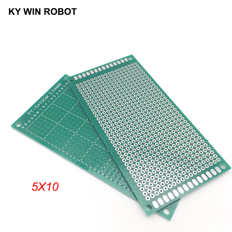 Pcb Prototyping Board - 1pcs 5x10cm 50x100mm Enkelzijdig Prototype PCB