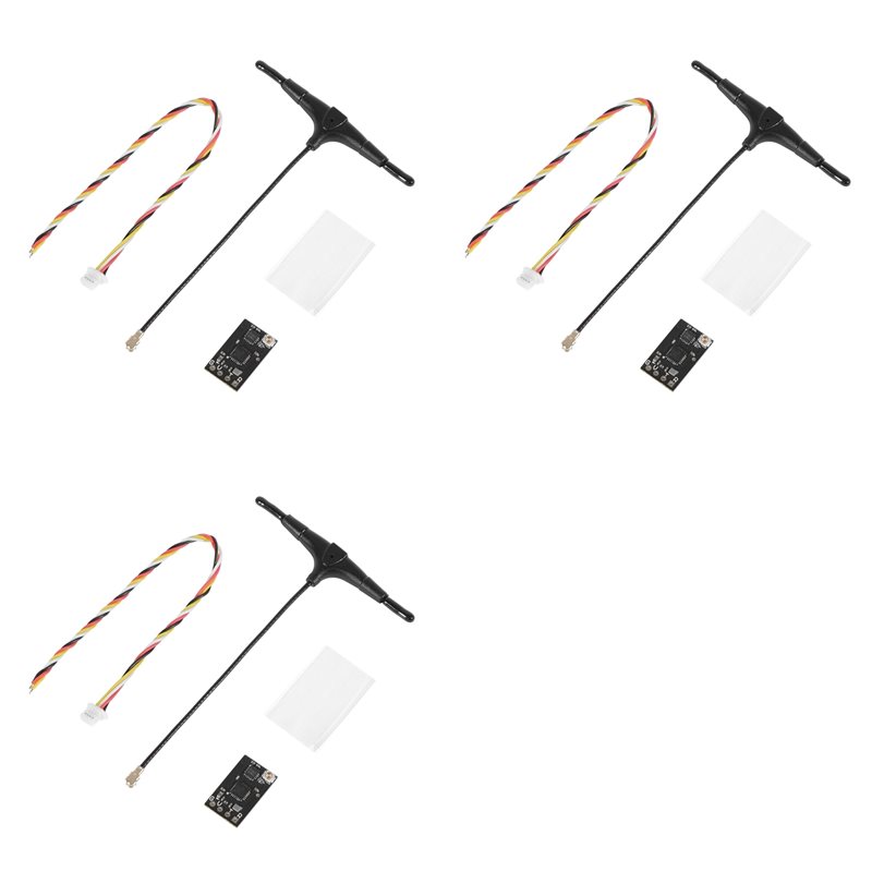 Antenna 2.4Ghz - 3X ELRS 2.4Ghz NANO-ontvanger met T-vormige