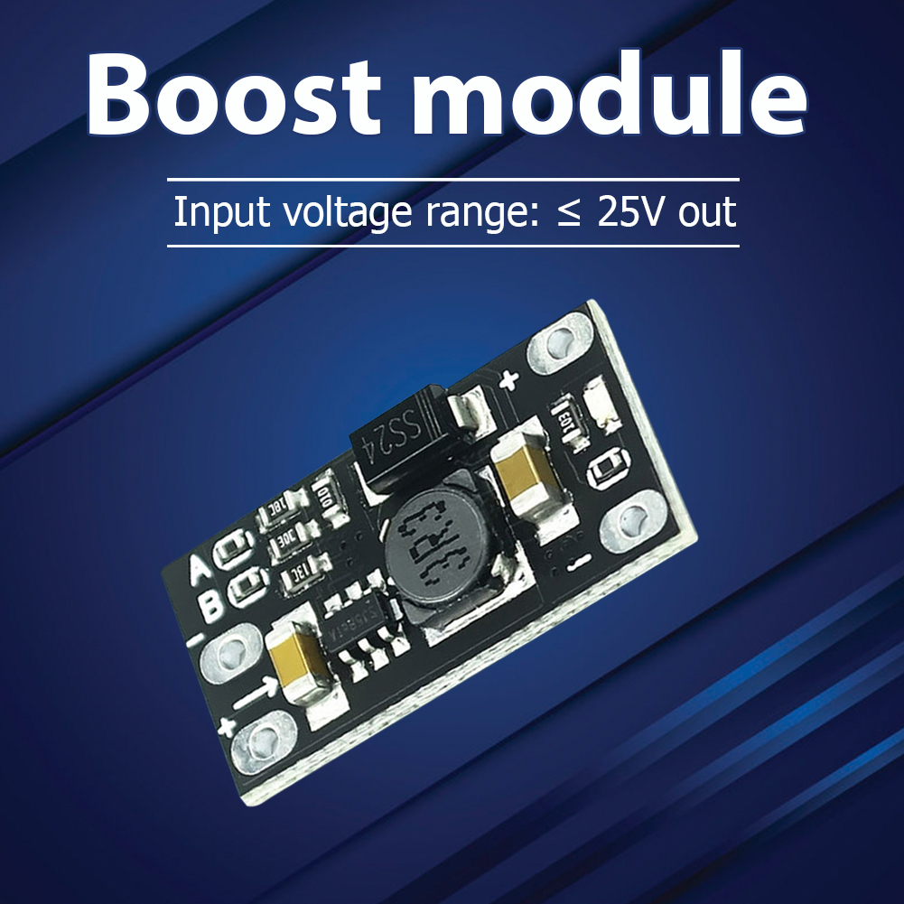 Boost Converter - 3.7V naar 12V Step-Up Module 5V/8V/9V/12V