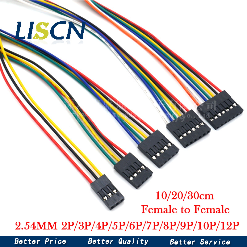 Jumper Wire Kit - 5 STKS 2.54 Draad 2.54 MM