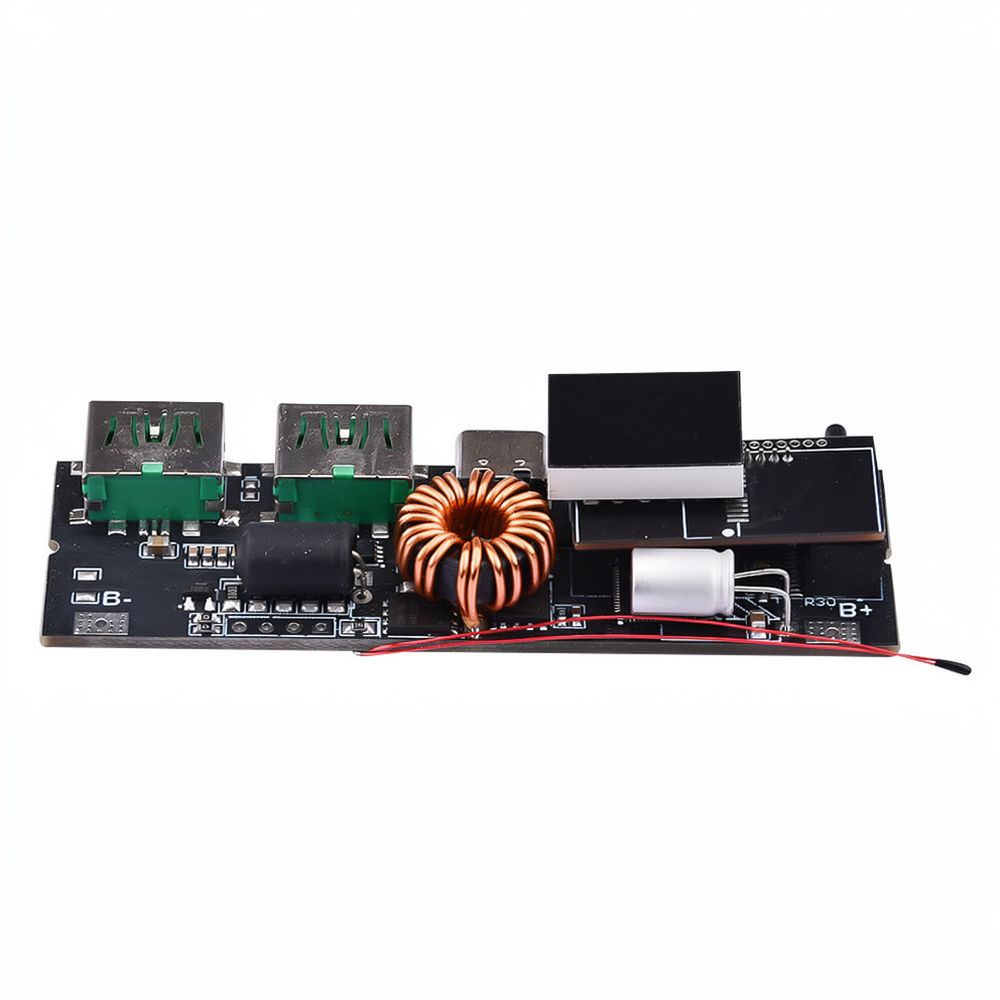 Li Ion Charger Module - Dubbele C-poortmodule voor zelfbouw oplader, 65W