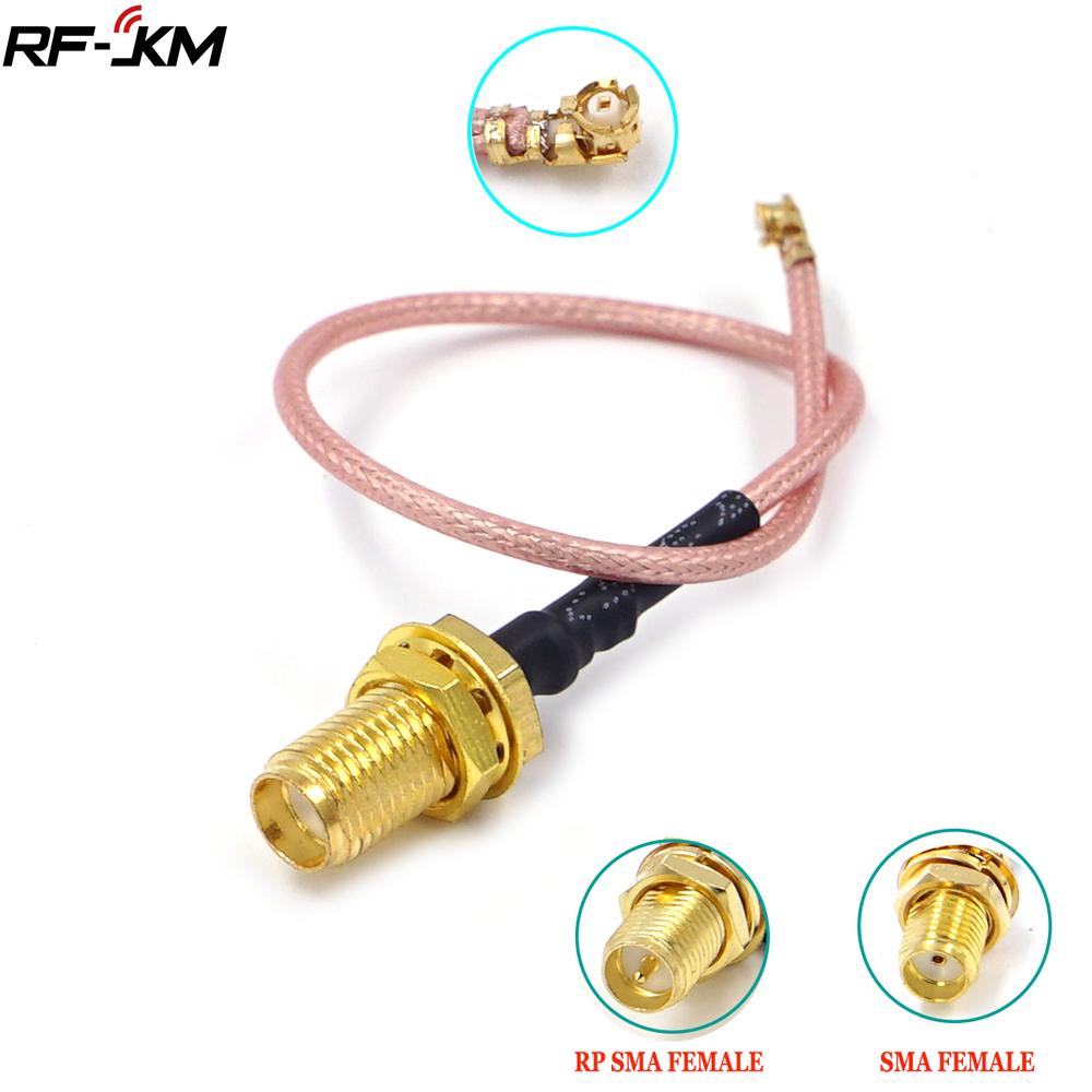 Ipex Connector - U.FL naar RP-SMA SMA vrouwelijke mannelijke