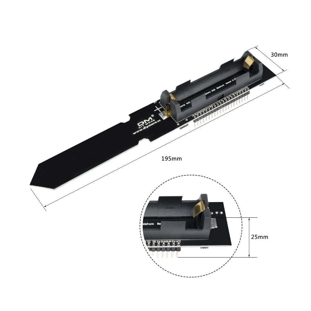 DHT11 temperatuur-, vochtighei - Esp32 Battery Holder Lipo recensie en prijs