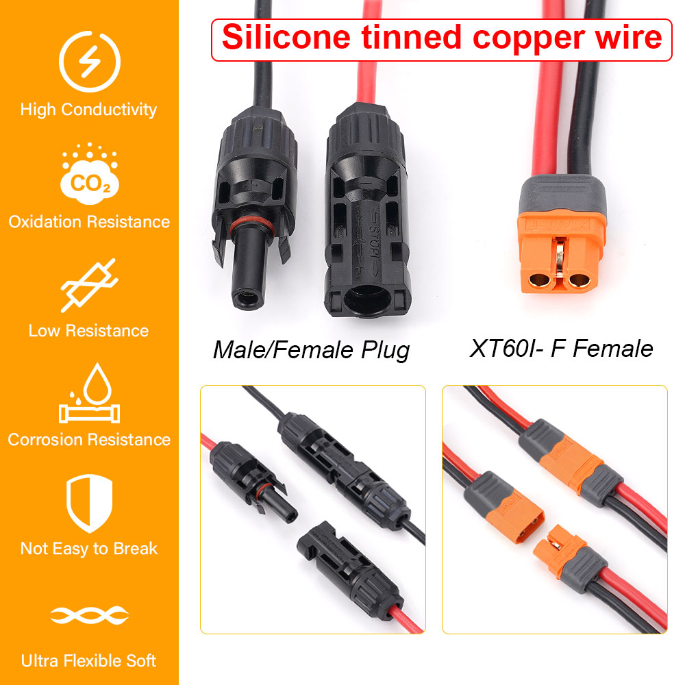 1/2/3M Solar Connector naar XT - Ipex Connector recensie en prijs