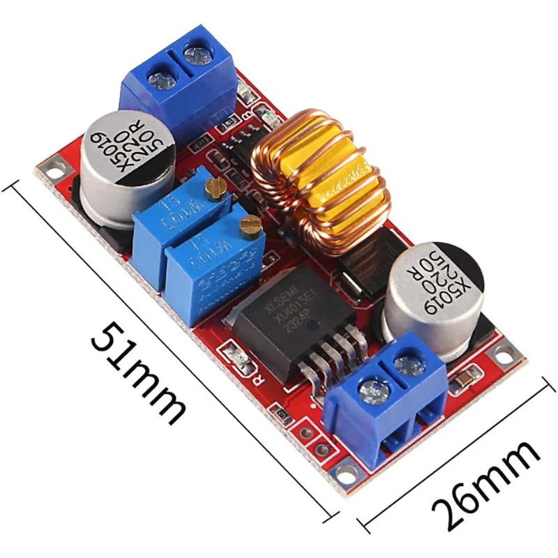 Tame High Power XL4015 5A 75W  - Esp32 Step Down Buck recensie en prijs