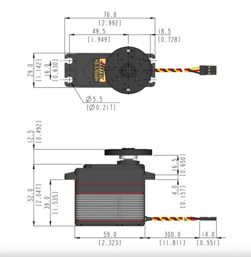 HS-5765MH Hoogspannings progra - Antenna 2.4Ghz recensie en prijs