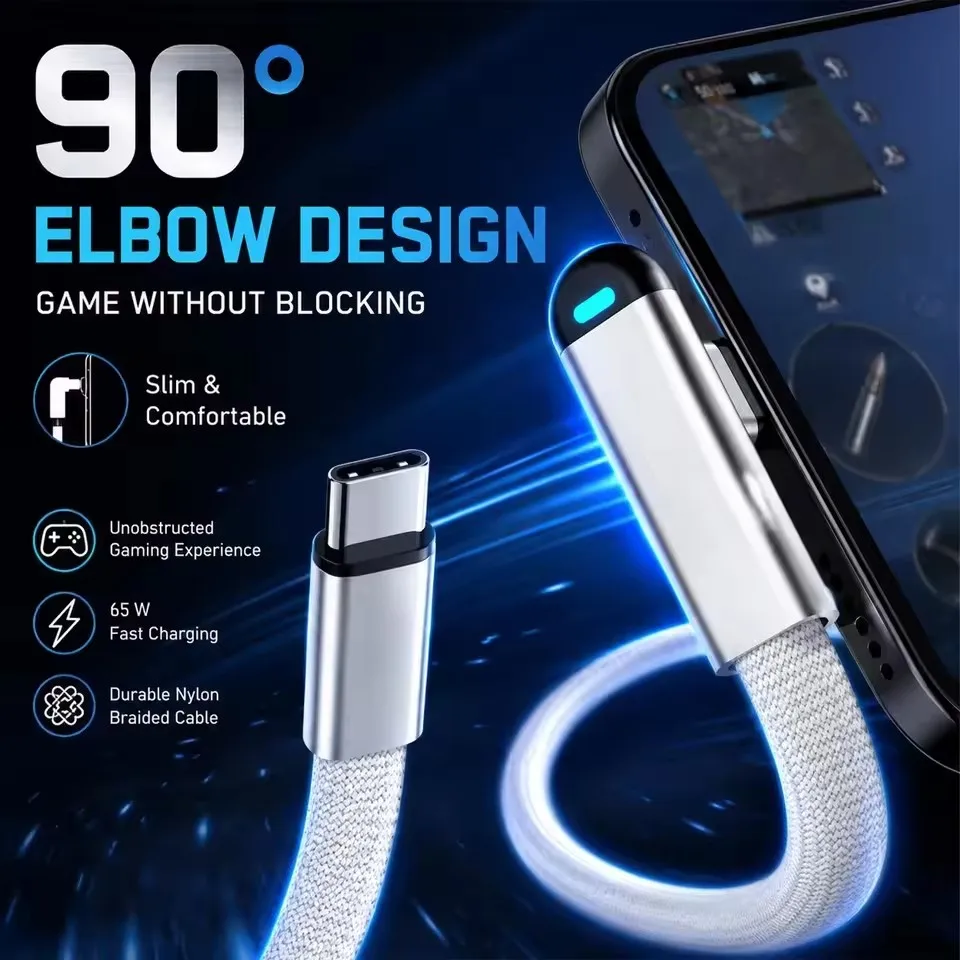 65W USB-C naar USB-C super sne - Usb C Cable recensie en prijs