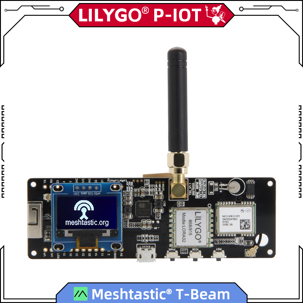 LILYGO® TTGO Meshtastic T-Beam - Esp32 Battery Holder Lipo recensie en prijs