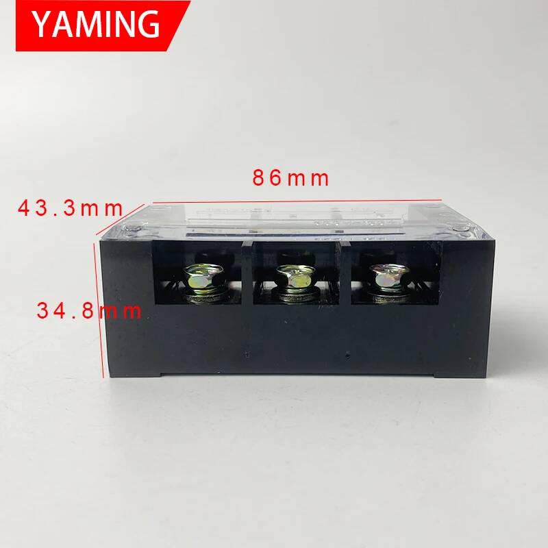 2 stks TBC-1003 100A 3 P 600 V - Screw Terminal Block recensie en prijs