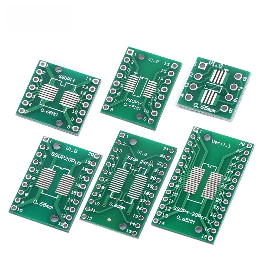 10PCS SOP8 naar TSSOP28 Adapte - Pcb Prototyping Board recensie en prijs