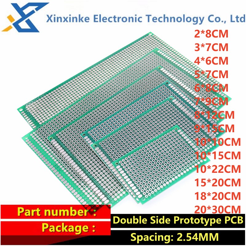 5 STKS 2.54 MM 7*9 CM 3 cm * 7 - Pcb Prototyping Board recensie en prijs