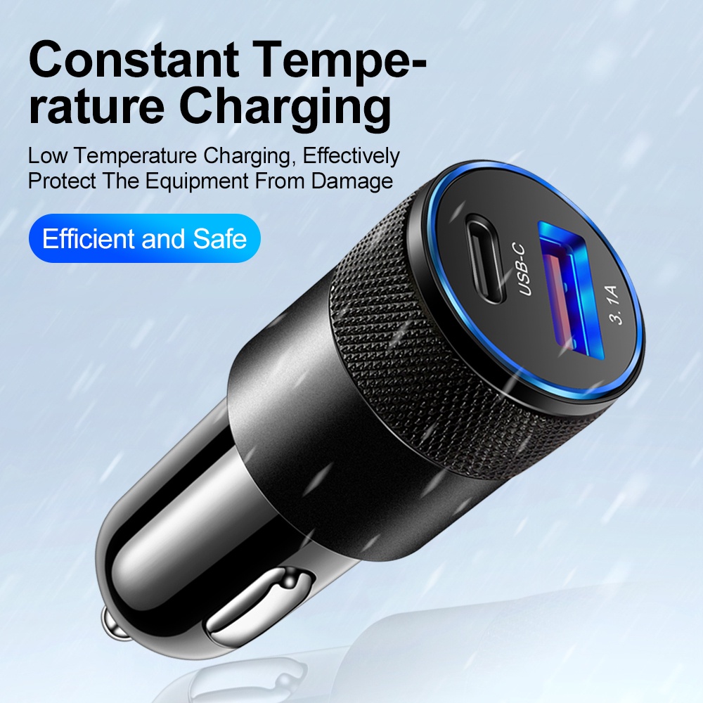 66W USB-autolader, type C, voo - Usb C Cable recensie en prijs
