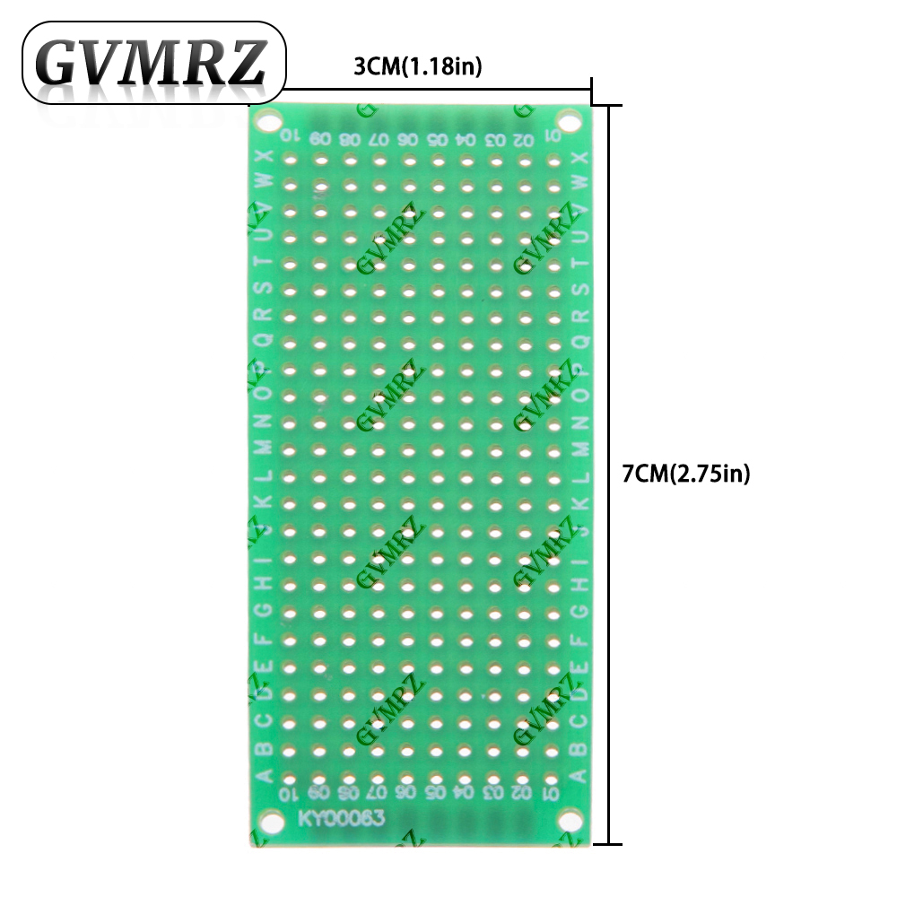 Enkelzijdige groene PCB-protot - Pcb Prototyping Board recensie en prijs