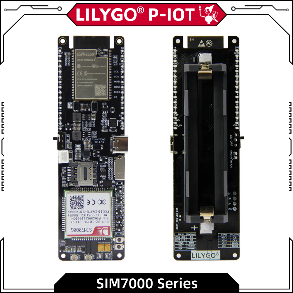 LILYGO® TTGO T-SIM7000G ESP32  - Esp32 Battery Holder Lipo recensie en prijs