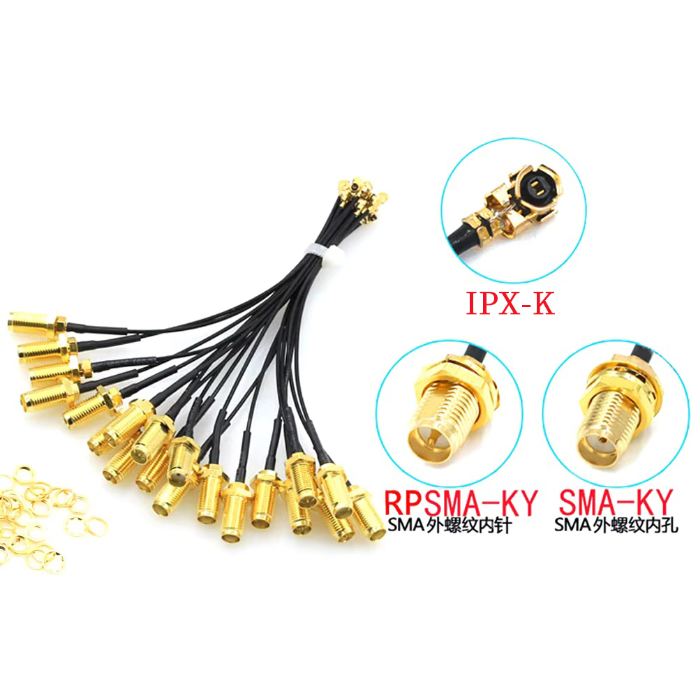 5 stks RP-SMA Female naar U.FL - Ipex Connector recensie en prijs