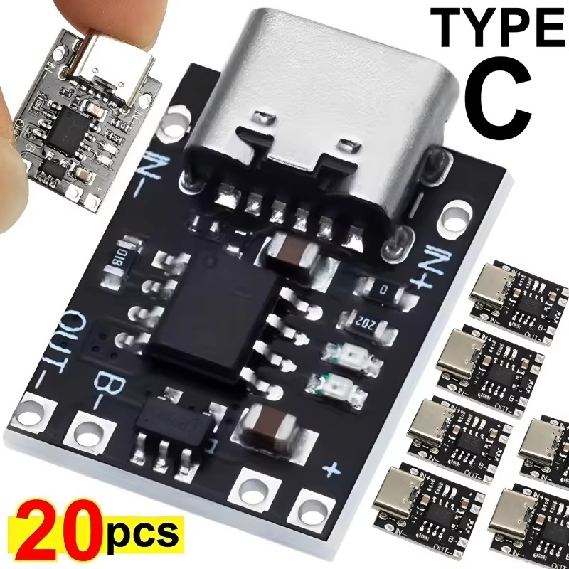 1/10/20PCS 3.7V Lithiumbatteri - Li Ion Charger Module recensie en prijs