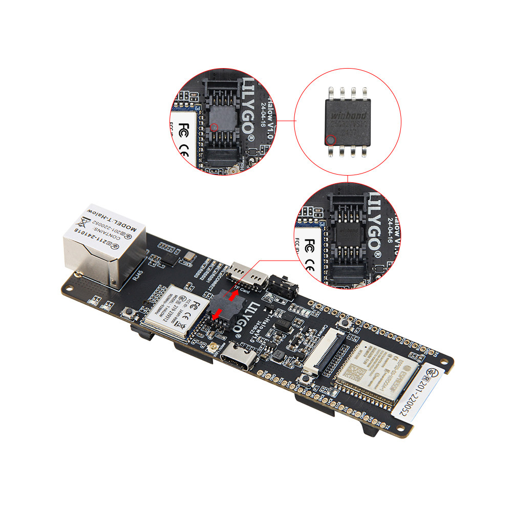 LILYGO T-Halow ESP32-S3 ontwik - Esp32 Battery Holder Lipo recensie en prijs