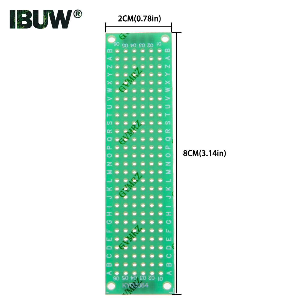 Enkelzijdige groene PCB protot - Pcb Prototyping Board recensie en prijs