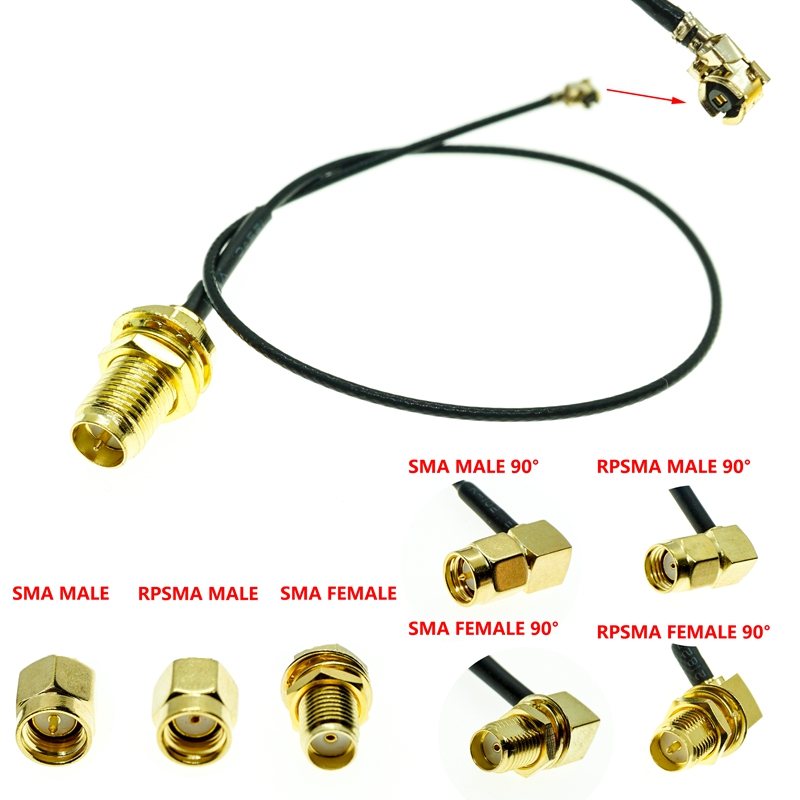 U.FL MHF1 UFL naar RP-SMA SMA  - Ipex Connector recensie en prijs