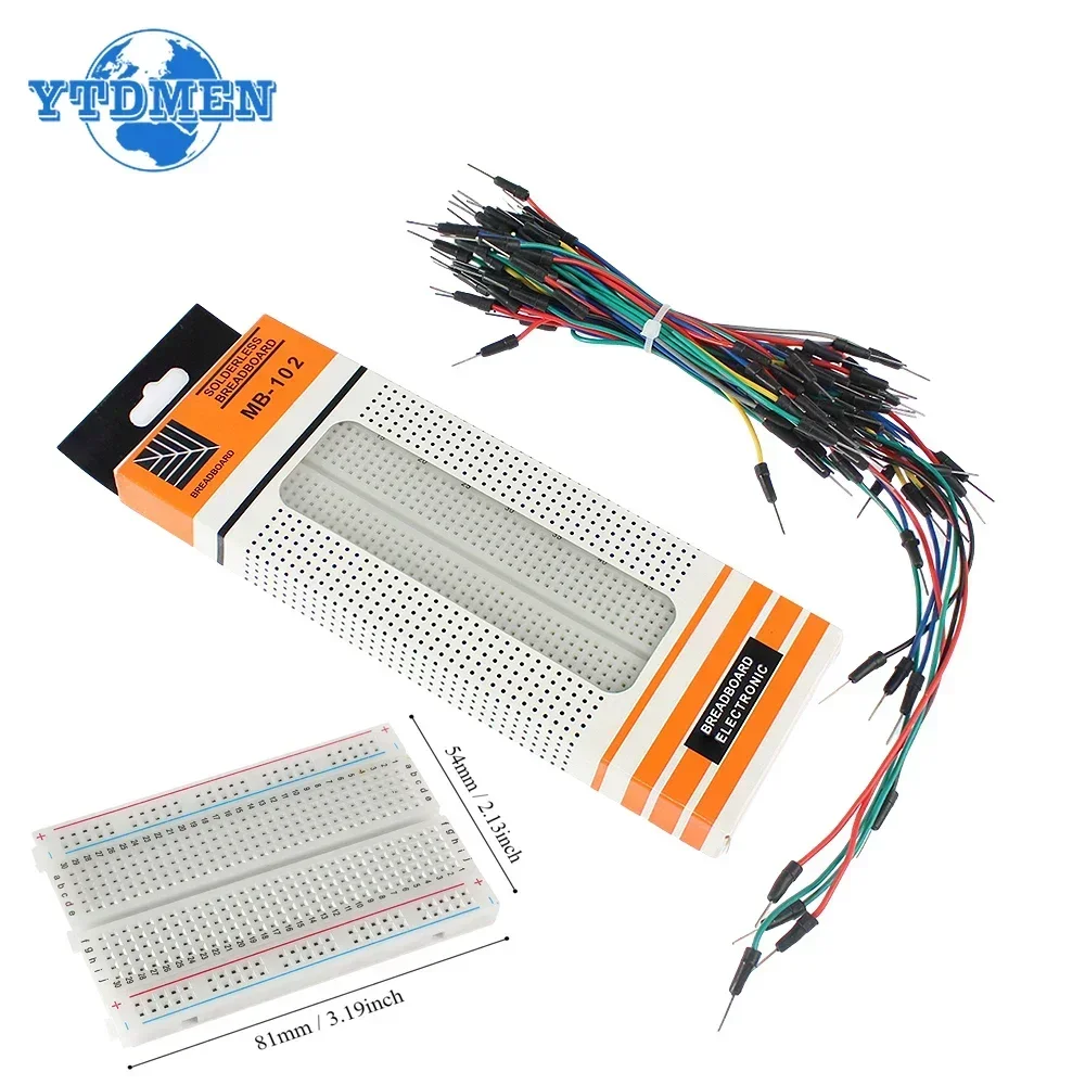 MB-102 Broodplank 400 830 Punt - Breadboard 400 Point recensie en prijs
