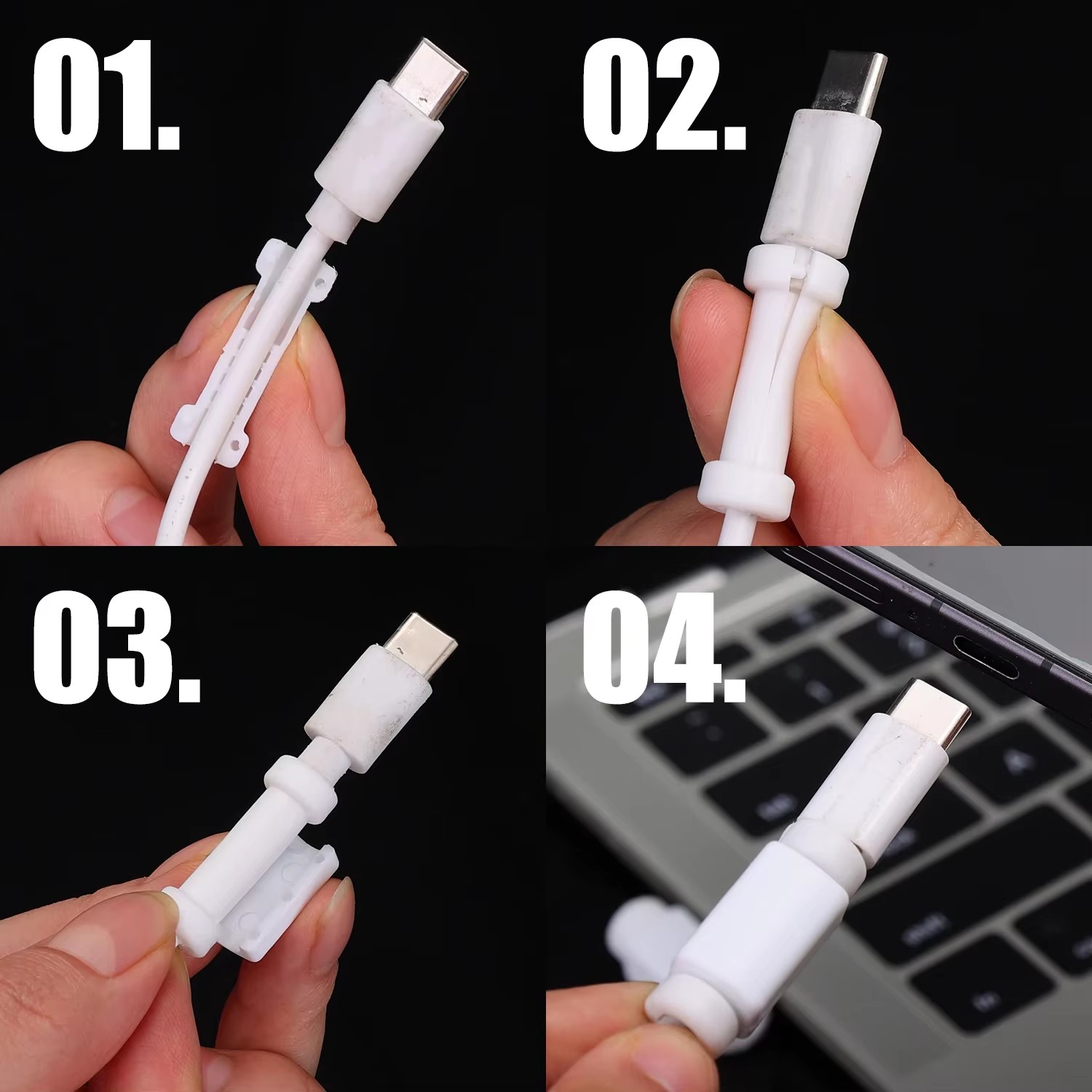 Anti Break kabelbeschermer Zac - Usb C Cable recensie en prijs