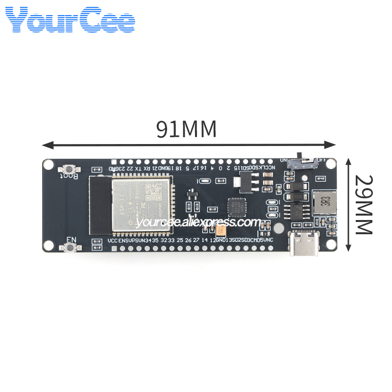 ESP32-ontwikkelbord met WiFi B - Esp32 Battery Holder Lipo recensie en prijs