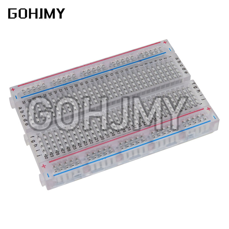 10 Stuks Transparante Mini Bro - Breadboard 400 Point recensie en prijs