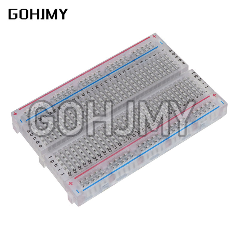 10 Stuks Transparante Mini Bro - Breadboard 400 Point recensie en prijs