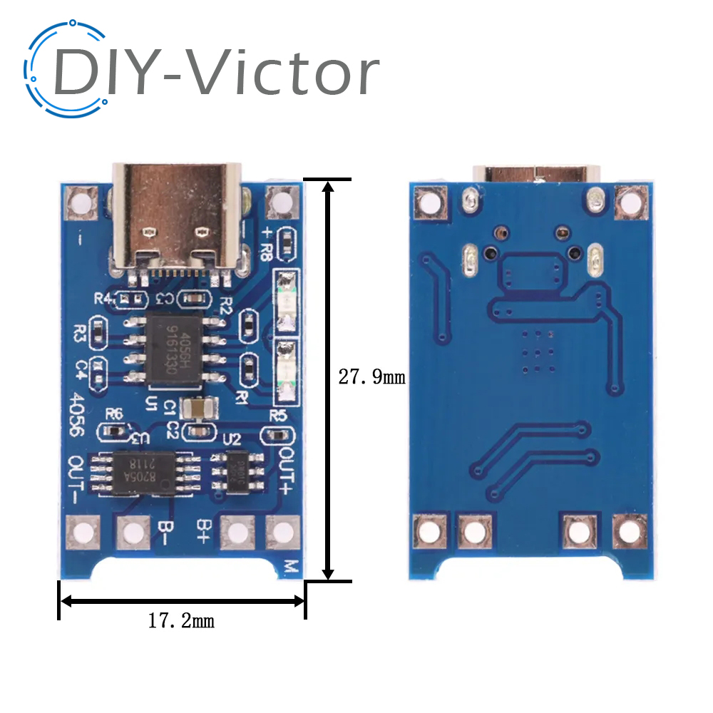 10st Tp4056 Tc4056 5V Type-C M - Tp4056 Module recensie en prijs