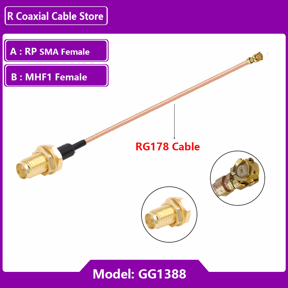 1PC UFL u.FL MHF Female naar S - Ipex Connector recensie en prijs