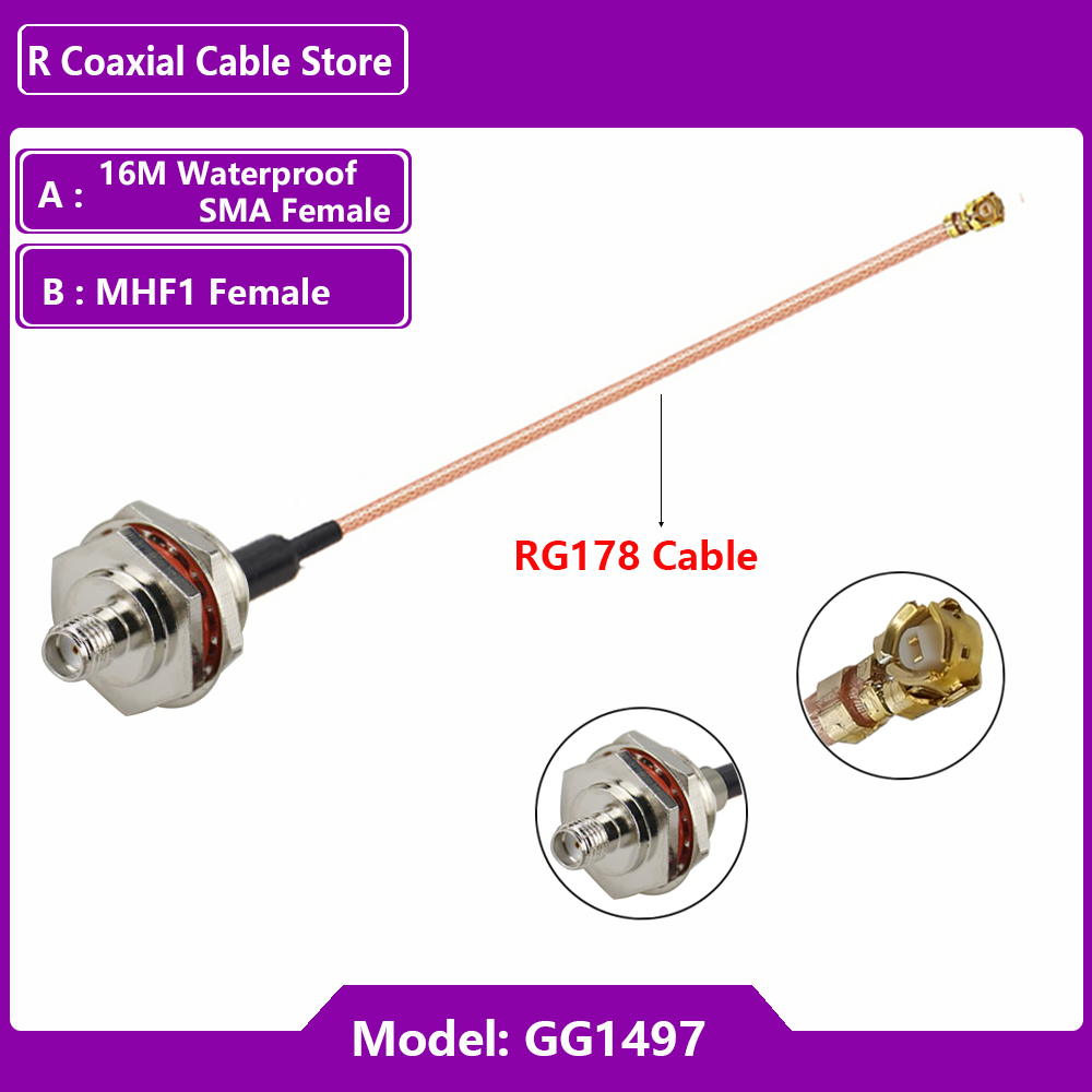 1PC UFL u.FL MHF Female naar S - Ipex Connector recensie en prijs